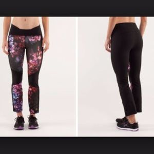 Lululemon spring has sprung pump it up pants Sz 6